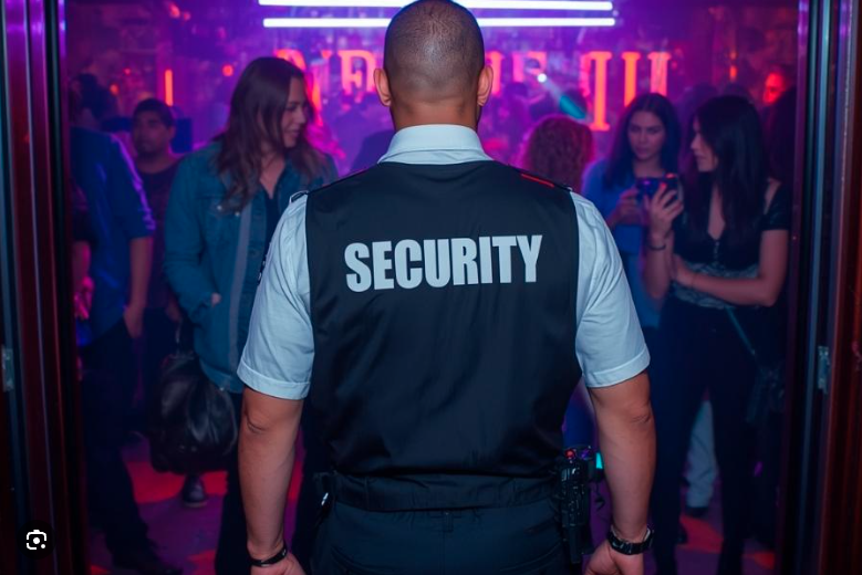 Door supervisor at a venue